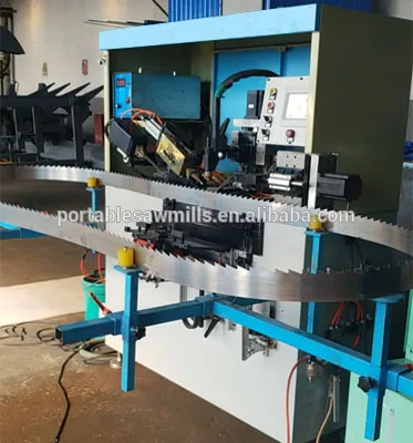 Автоматическая ленточная пила, зубчатая сварочная машина