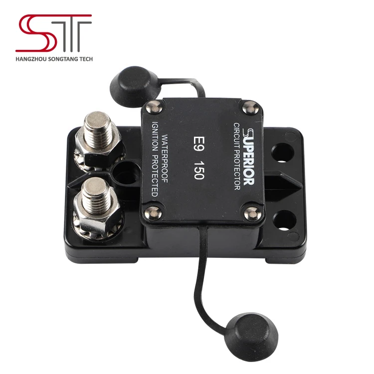 E9A 150 Amp Wide Surface Mounting stud type auto reset car circuit breaker