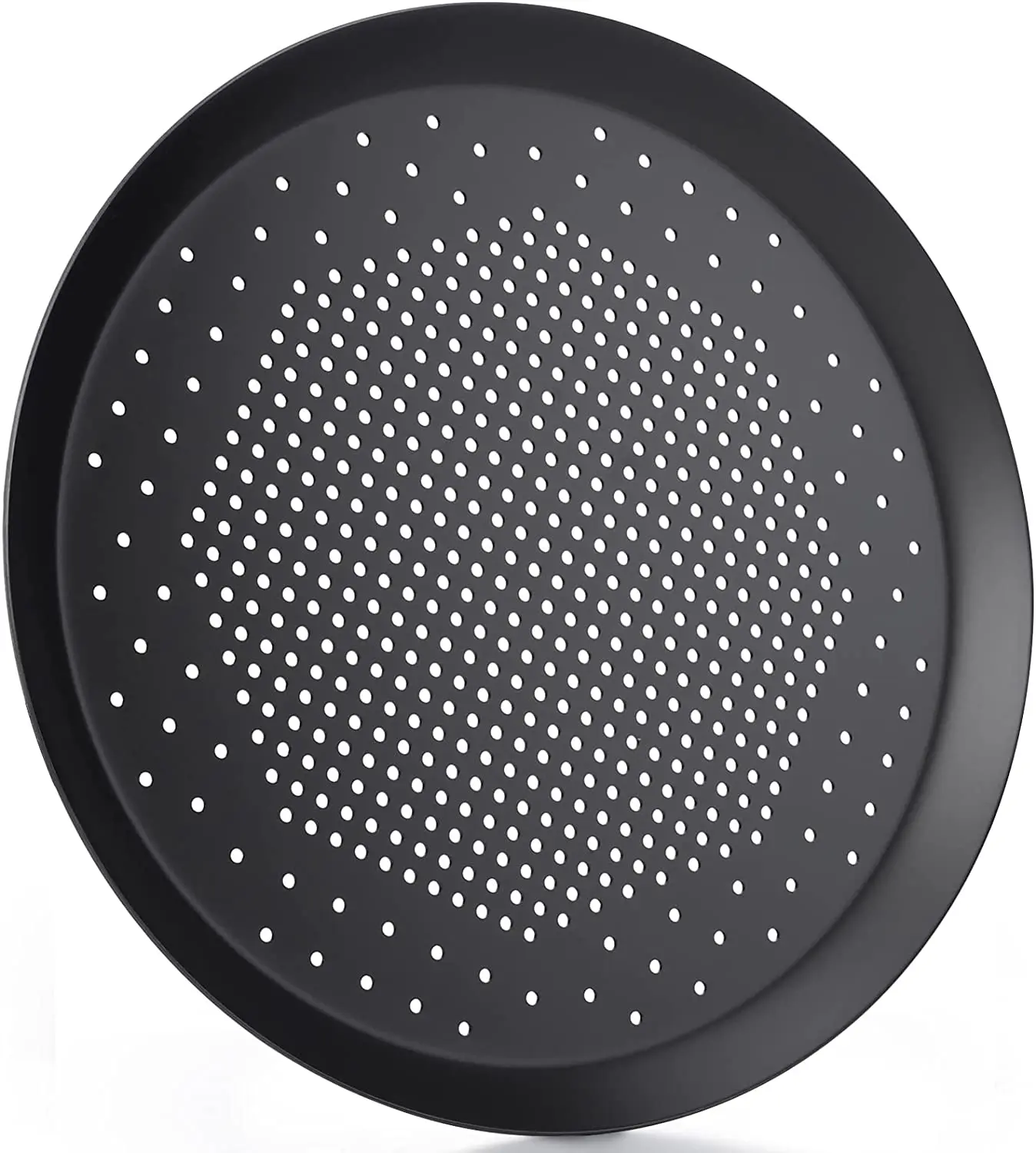6.5Inch Pizza Pan with Holes Perforated Pizza Pan Aluminum Alloy Round Vented Pizza Pans for Oven