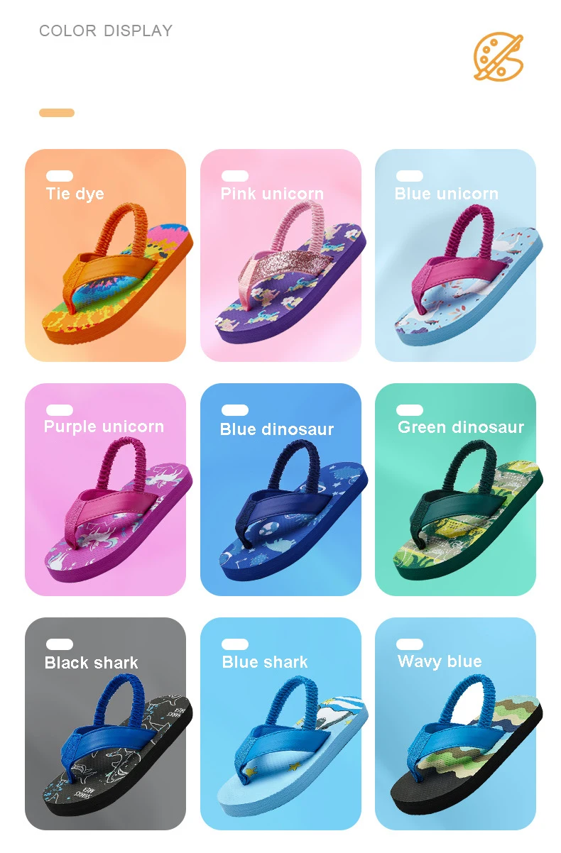 Новинка лета 2021, Нескользящие Симпатичные Мультяшные садовые тапочки для малышей