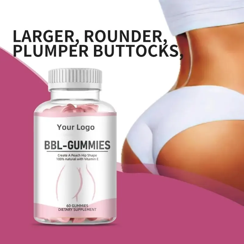 OEM Private Label Weight Gain Supplements BBL Gummy Breast Hip And Butt Enlargement Gummies