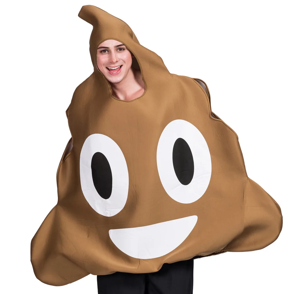 Costume Cartoon Character Adult Sz Real Picture Poo  mascot costumes for adults