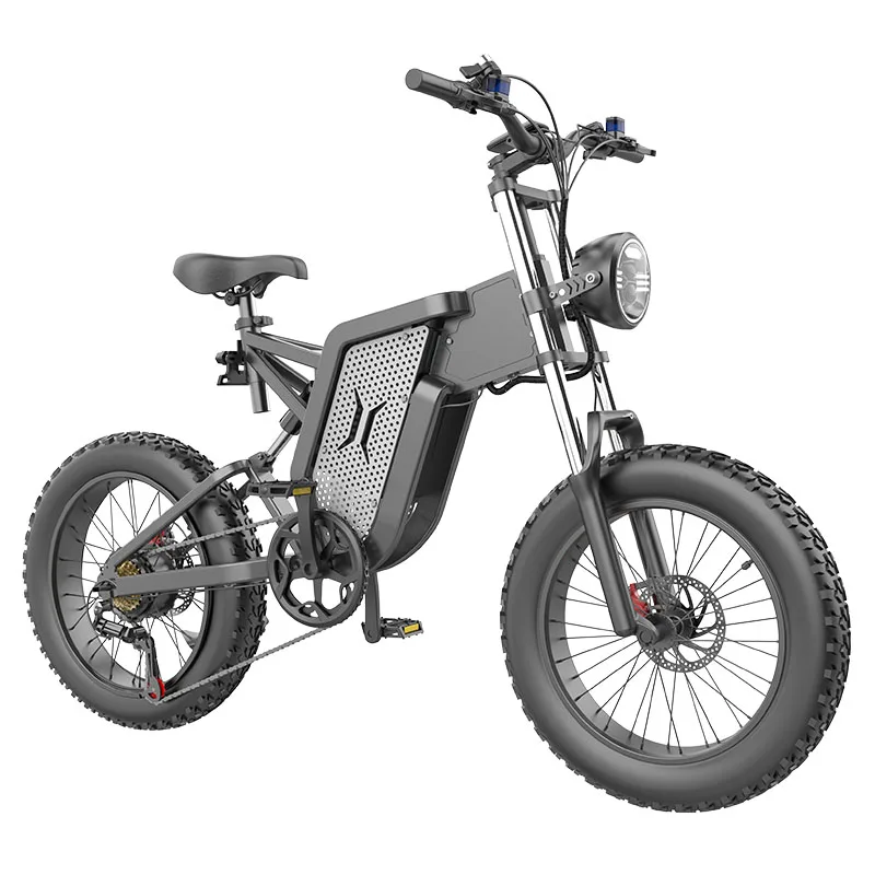 EKX X21 Adults Electric Bike 2000W 48V35AH High Capacity Battery Electric Motorcycles 20 Inch Off-Road Tyre Mountain Ebike X20