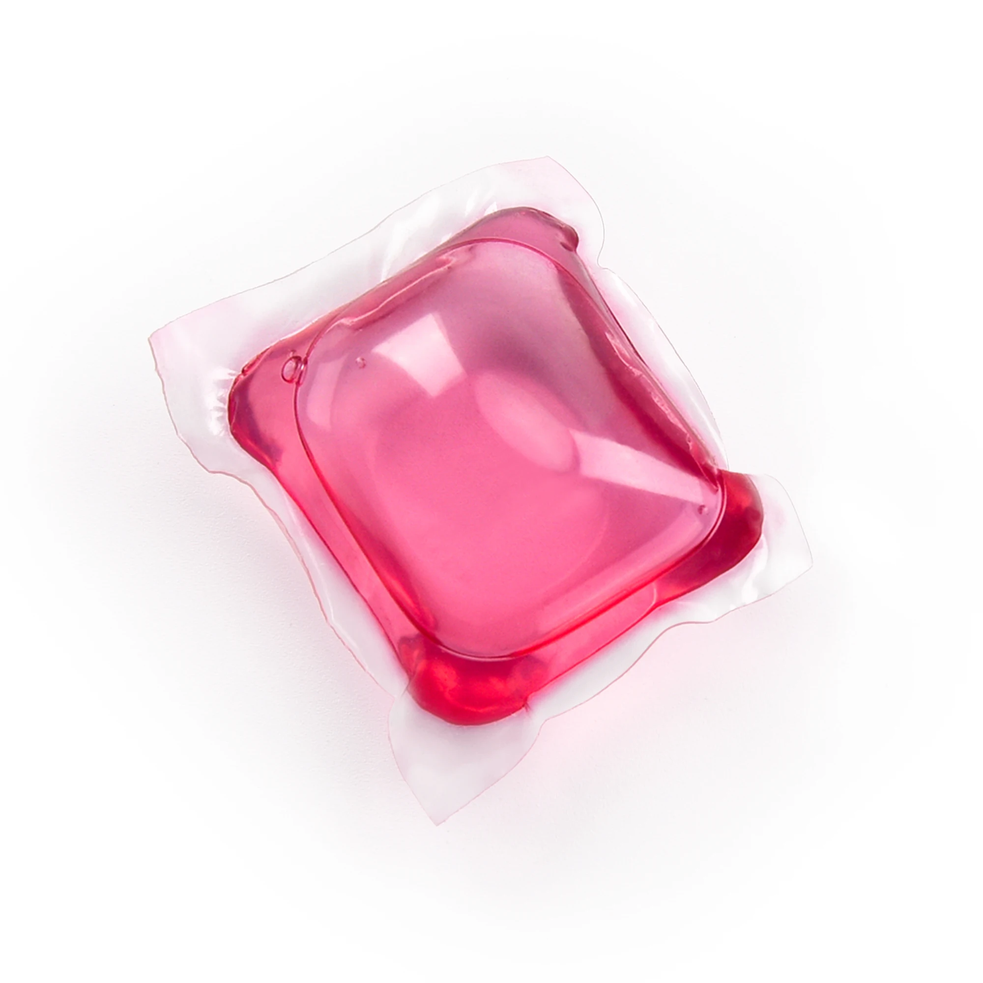 30/40/60 pcs Cherry flavor pink 8g single cavity chamber Laundry beads with the custom private label plastic box