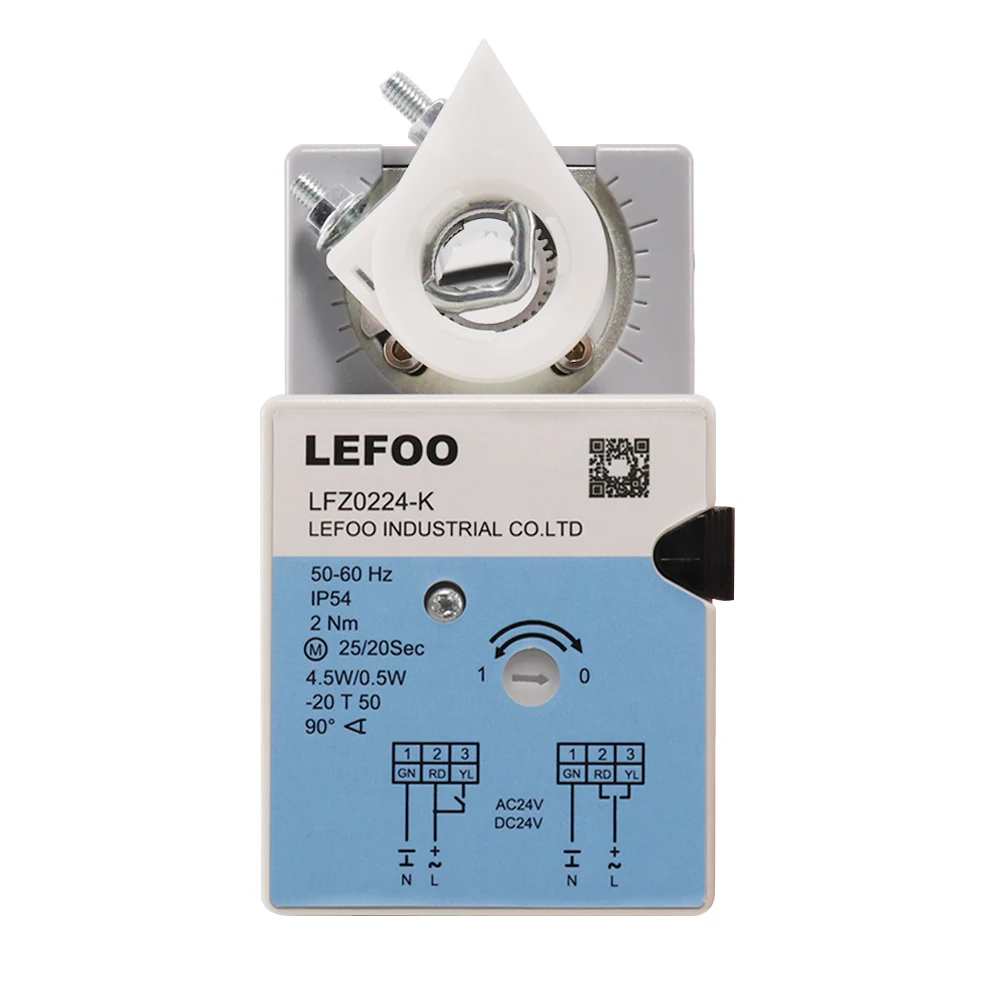 Damper Actuator Controller, LFZ Standard Rotary 2-40N, Fast Acting 24/230V, HVAC parts