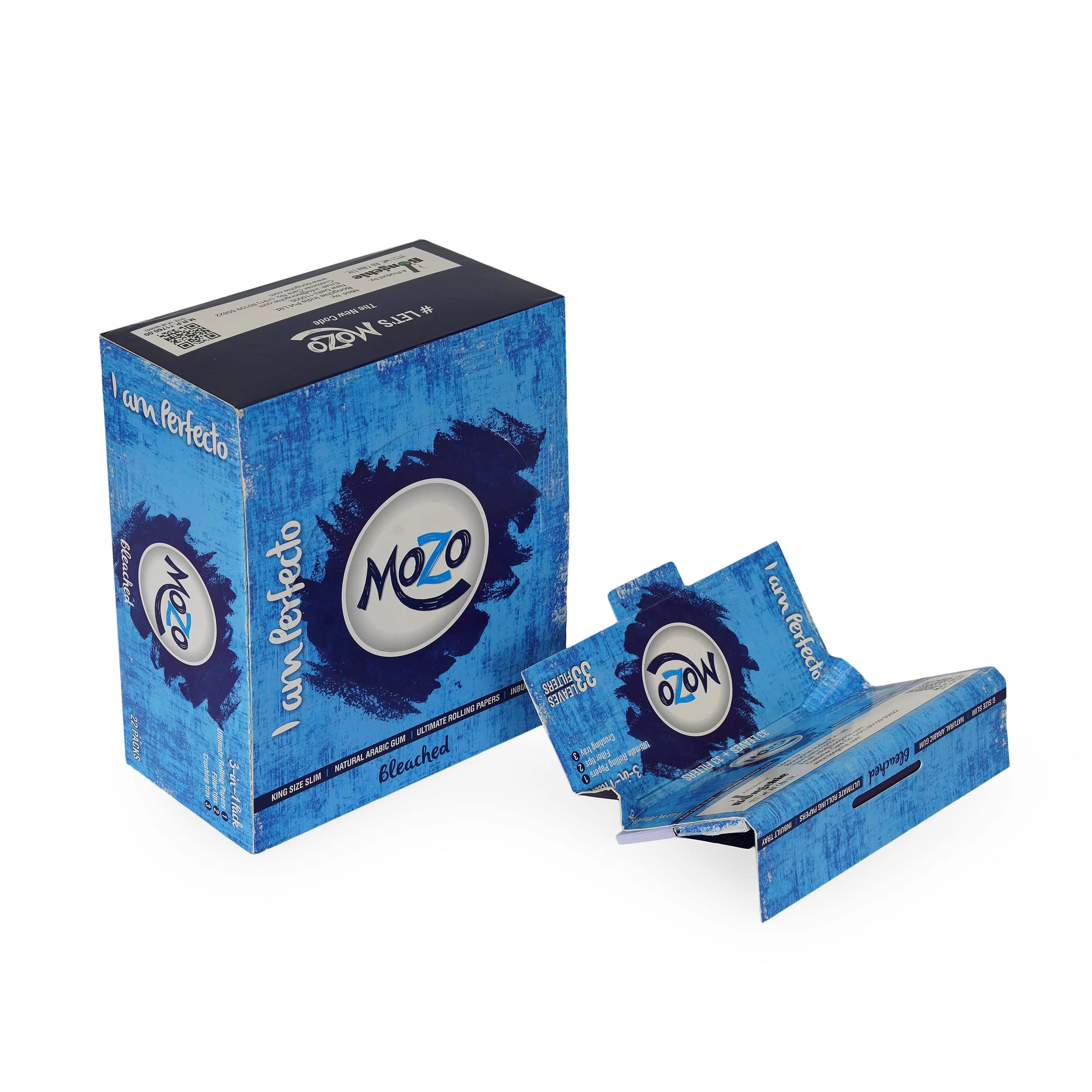 Best Premium Quality Bleached mozo rolling paper With Filter for bulk export