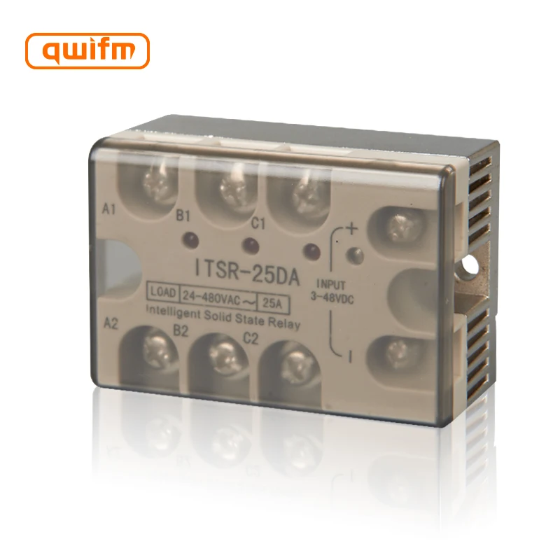 3 year warranty DC/AC control 10A~120A three phase ssr solid state relay