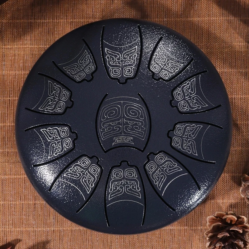 6 inch steel tongue drum Ethereal Drum 11 tone Hand drum musical instrument