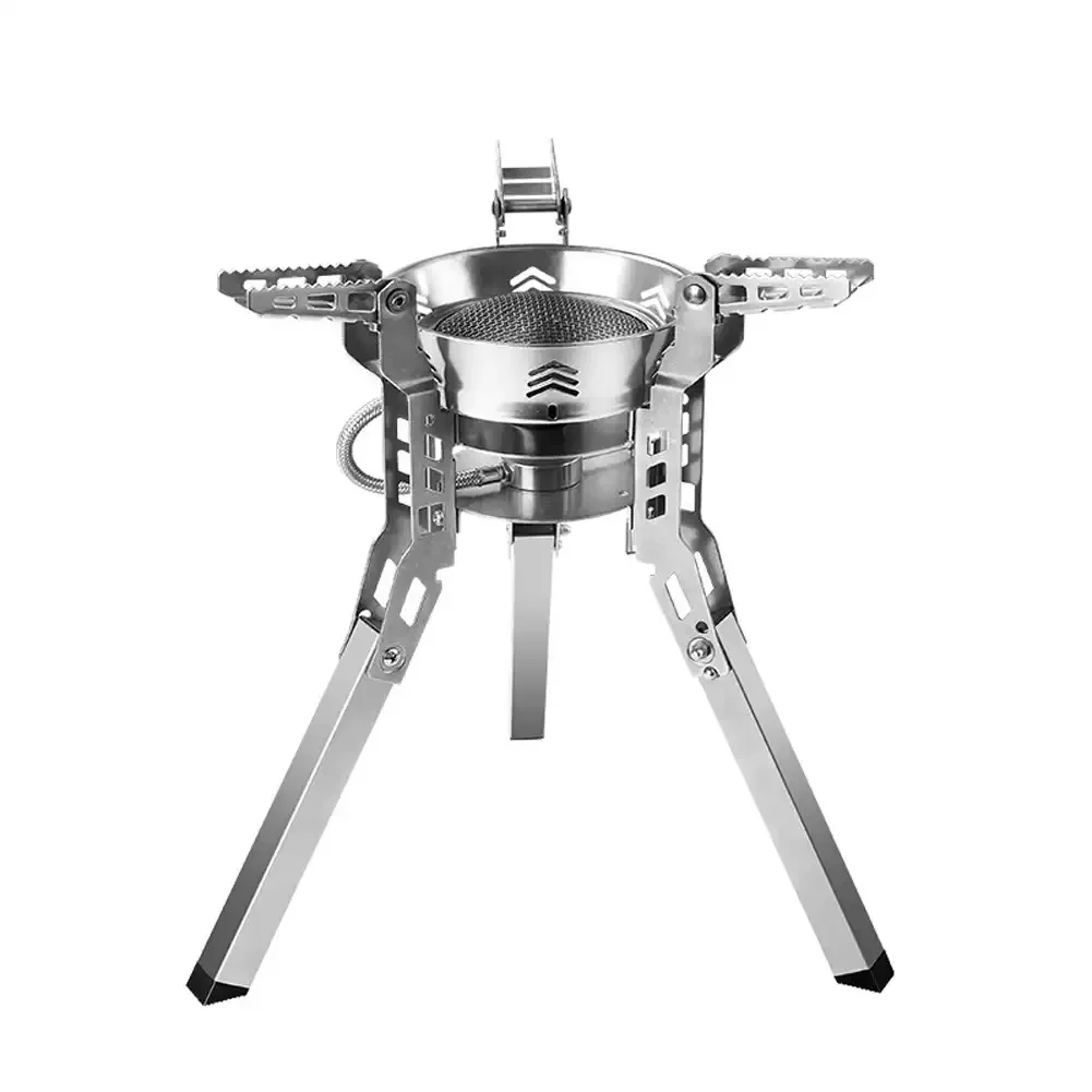
Hot sale 3000W Outdoor Mini Camping Stove Ultralight Foldable Backpacking Stove outdoor camping cook 