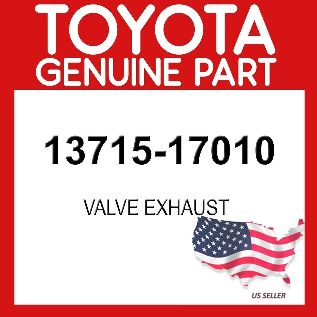 Toyota Valve for Engine 1HZ VALVE INTAKE 13711-17010 EXHAUST 13715-17010