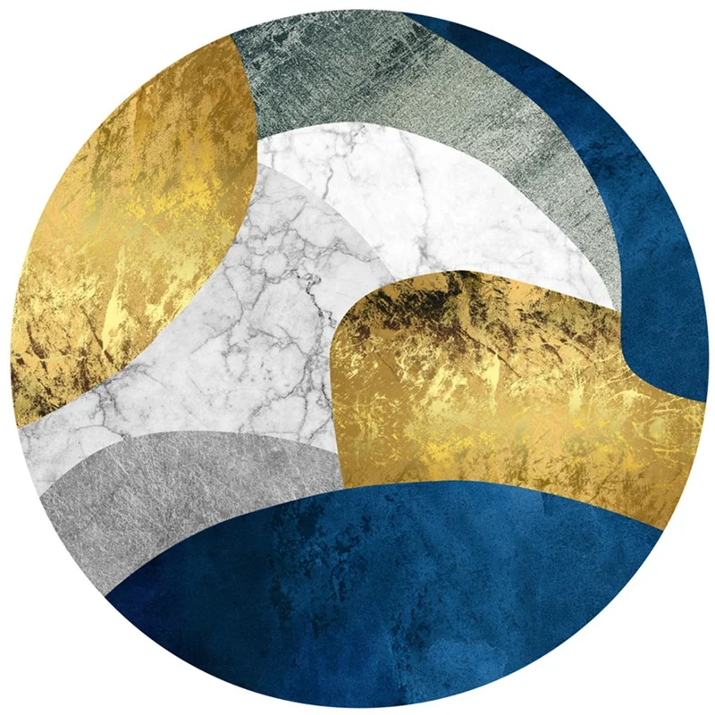 
 Круглый ковер, роскошный светильник в стиле интернет-знаменитостей, прикроватный столик для гостиной, журнального столика, компьютерный поворотный стул, подвесная корзина, напольный коврик  