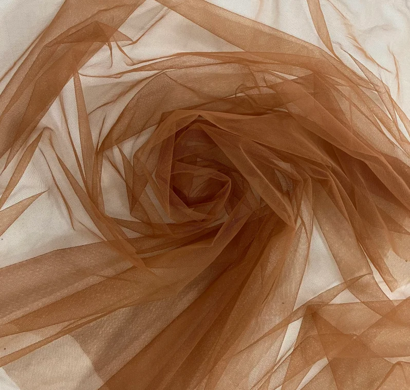 #2360 100% nylon 6420 soft tulle fabric wholesale high-quality tulle fabric mesh 23g