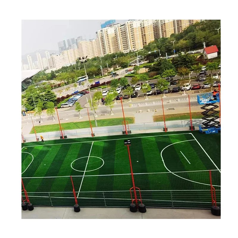 Street Soccer Court Mini Football Stadium Outdoor Turf Fields