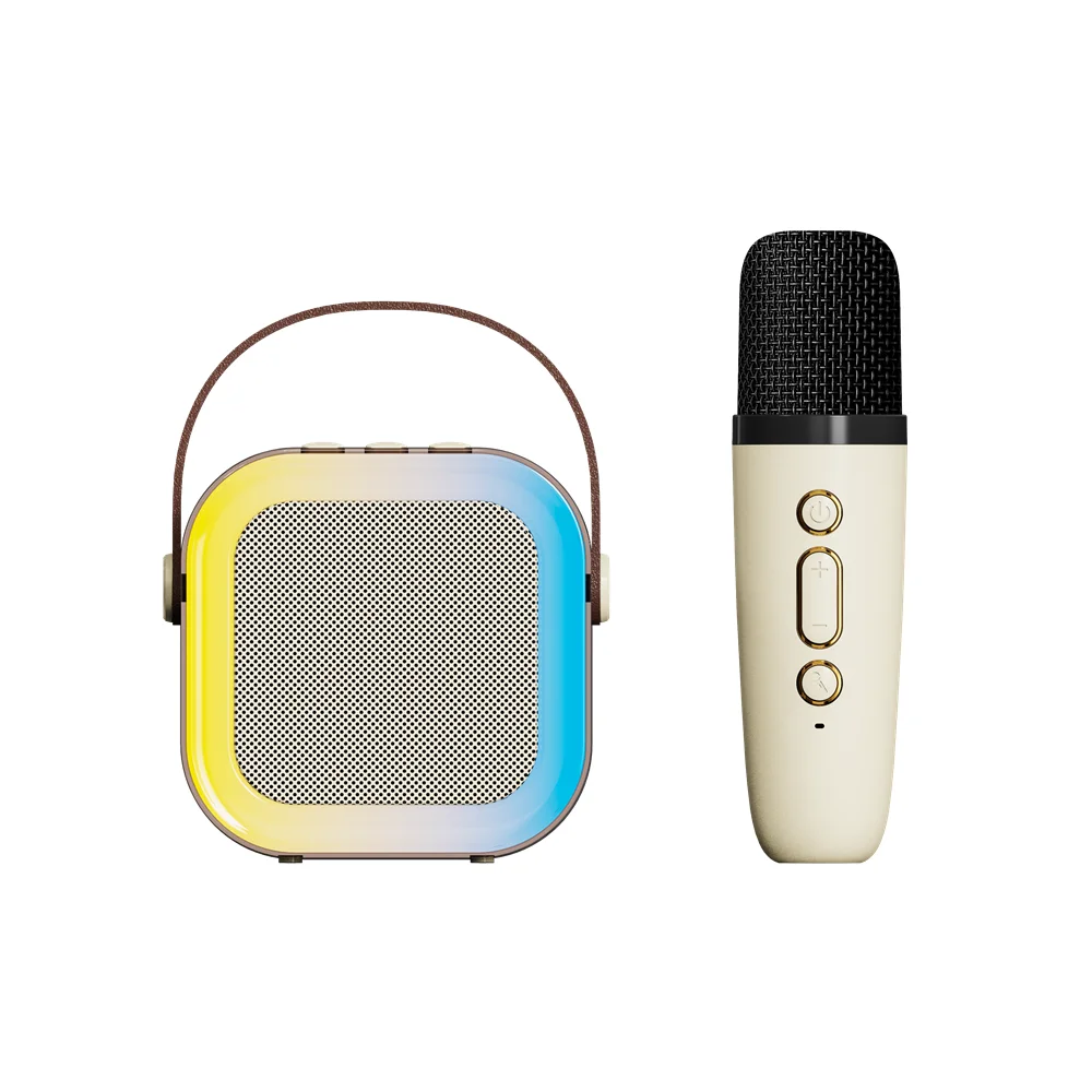 Professional Party Outdoor Home Bluetooth Speaker Music Sound Microphone Speaker for Karaoke Sing