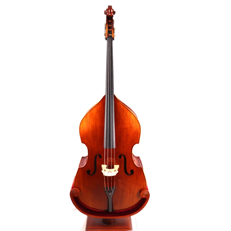good sound handmade colourful maple oem double bass