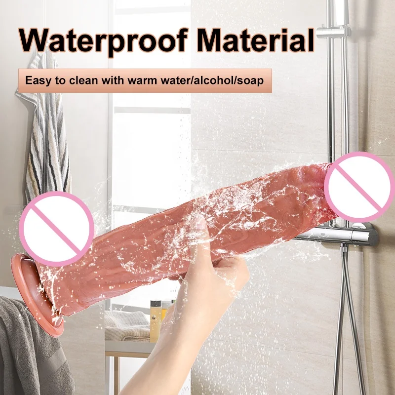 High Realistic liquid silicone for make dildo Vibrating Dick dildo machine vibrator for women