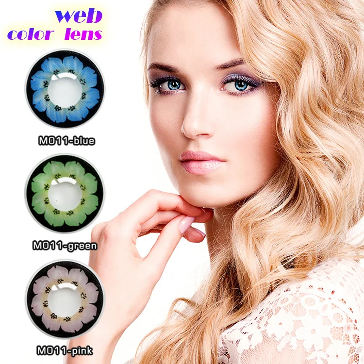 2020 new arrival colour contact lens fly eye lens