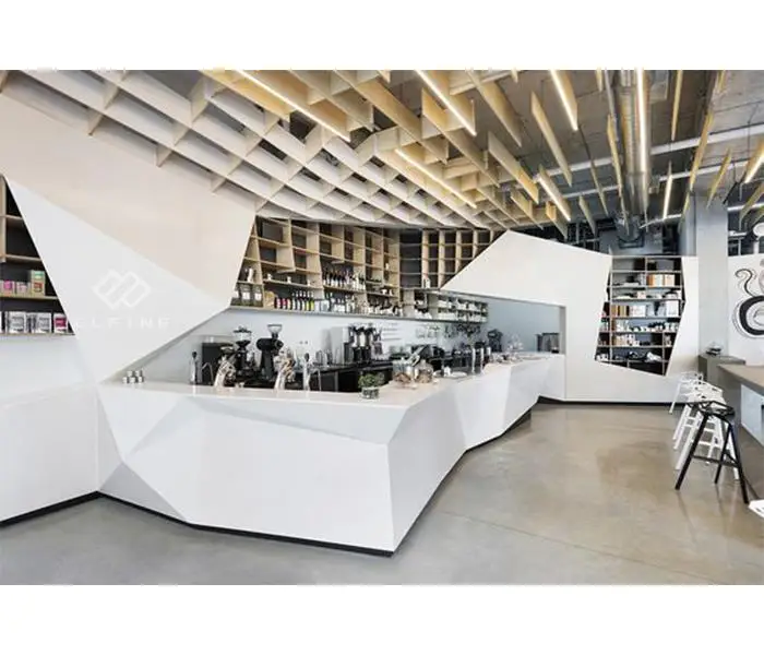 China Factory Irish Style Bar Counter Classic Pub Bar Design Coffee Shop Restaurant Dining Furnitures