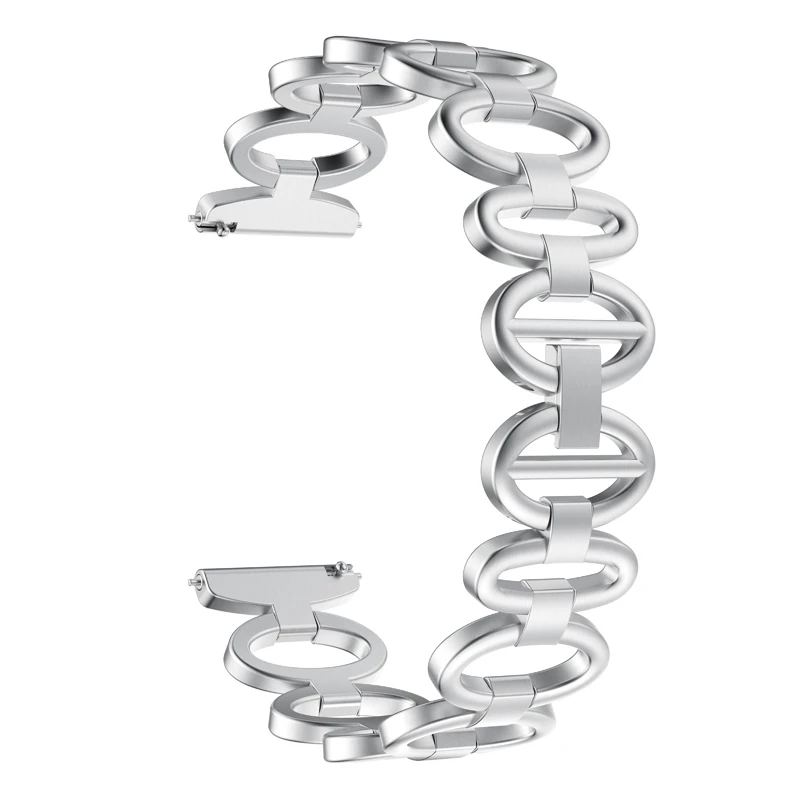 Compatible with samsung galaxy watch active2 40mm watch band metal strap 20mm 22mm