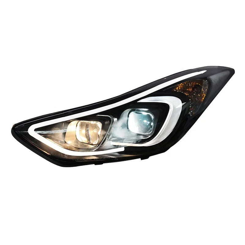 Eagle Eyes  high quality modified  headlight assembly for Hyundai Elantra 2012-2018