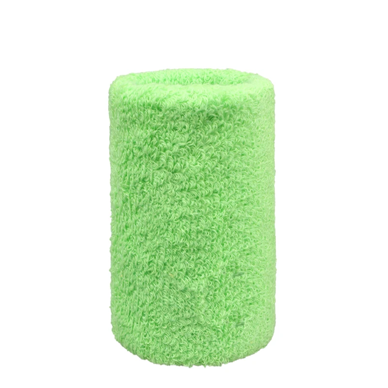 Sports Sweatband Cotton Terry Cloth Wrist Sweat Bands Tennis Fitness Basketball Wristband Wrist Support Protector
