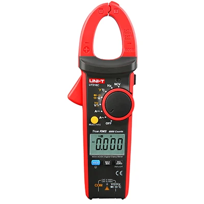 Цифровые клещи Uni-t UT216C 600A True RMS профессиональный мультиметр тестер частоты емкости температуры и бесконтактного напряжения