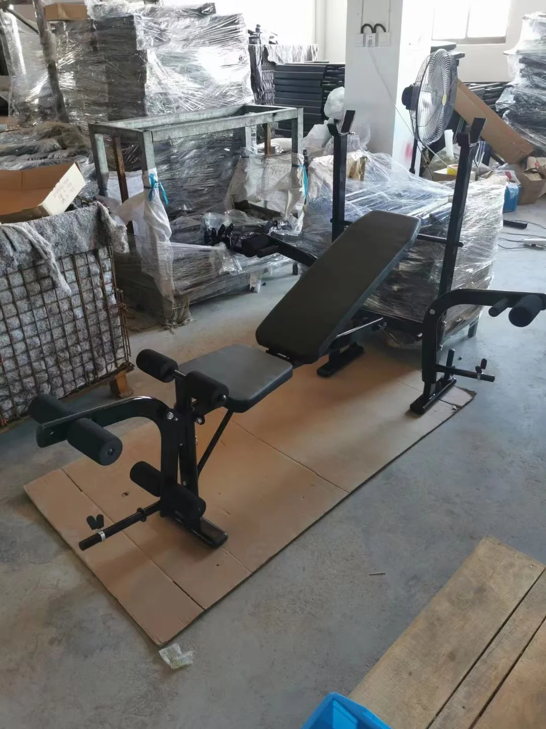 Hot sale home fitness equipment adjustable gym weight lifting sit up bench