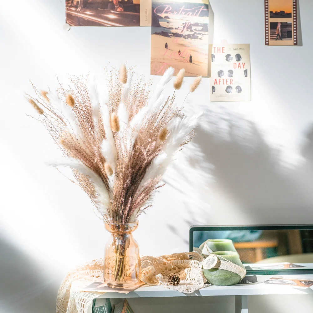 amazon top seller Pampas Grass bouquet dried flowers extraordinary flowers delivered flower wall