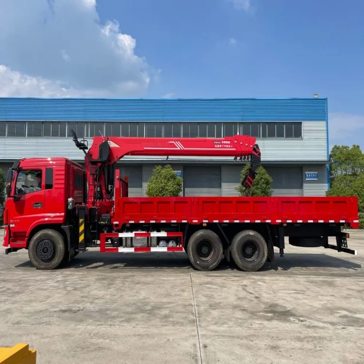 Dongfeng Jincheng High-Power 12 Ton On-Board Truck Crane