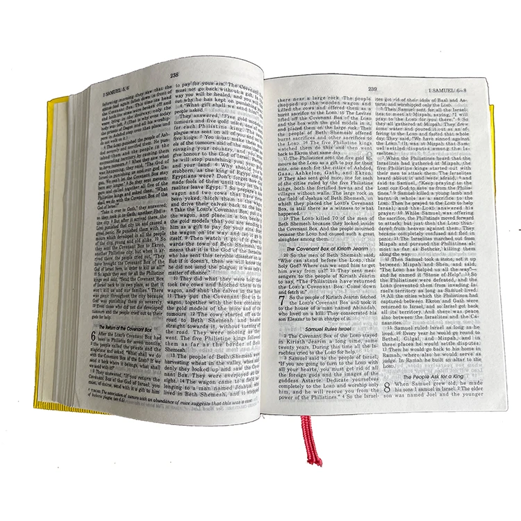 Study Devotional Verse Marks Shipping Holy Paper Bible Book Printing For Kids