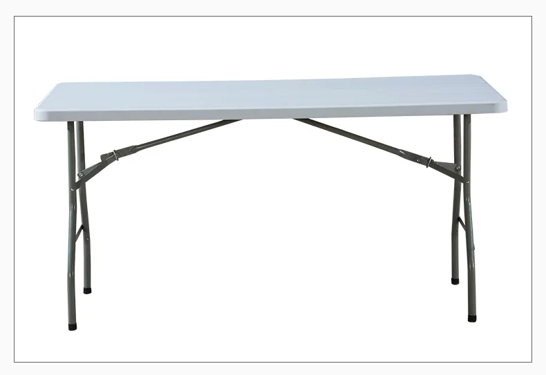 Promotion outdoor and indoor 150cm folding cheapest plastic table
