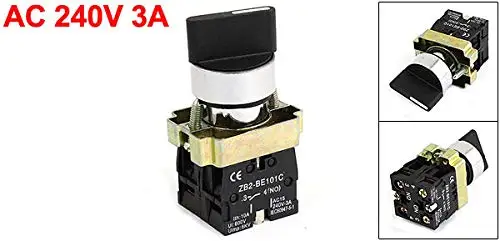 Guaranteed Quality 22mm Latching 2 No Three 3-position Rotary Selector