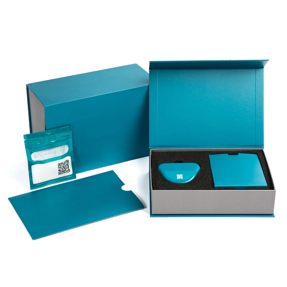 Hot Sale Custom Logo Luxury Teeth Aligner Dental Mold magnetic Paper gift Packaging Box
