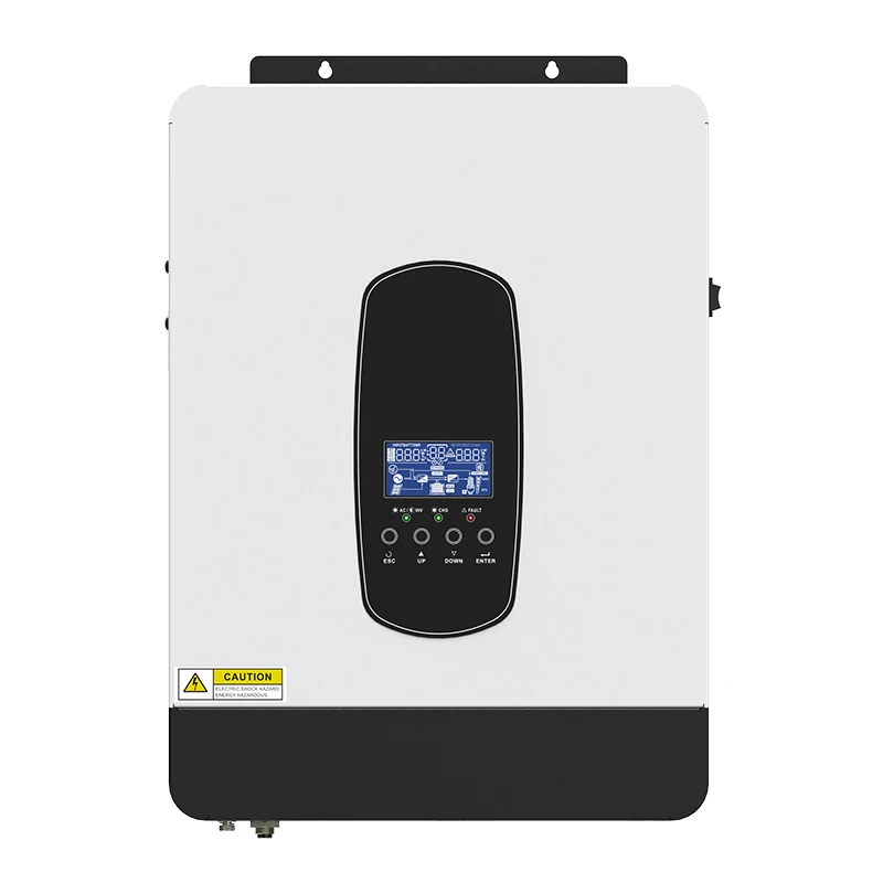3.2KVA/3KW 24VDC Off Grid Hybrid Solar Inverter with 55-450VDC PV Working Voltage and 80A MPPT Charge Controller