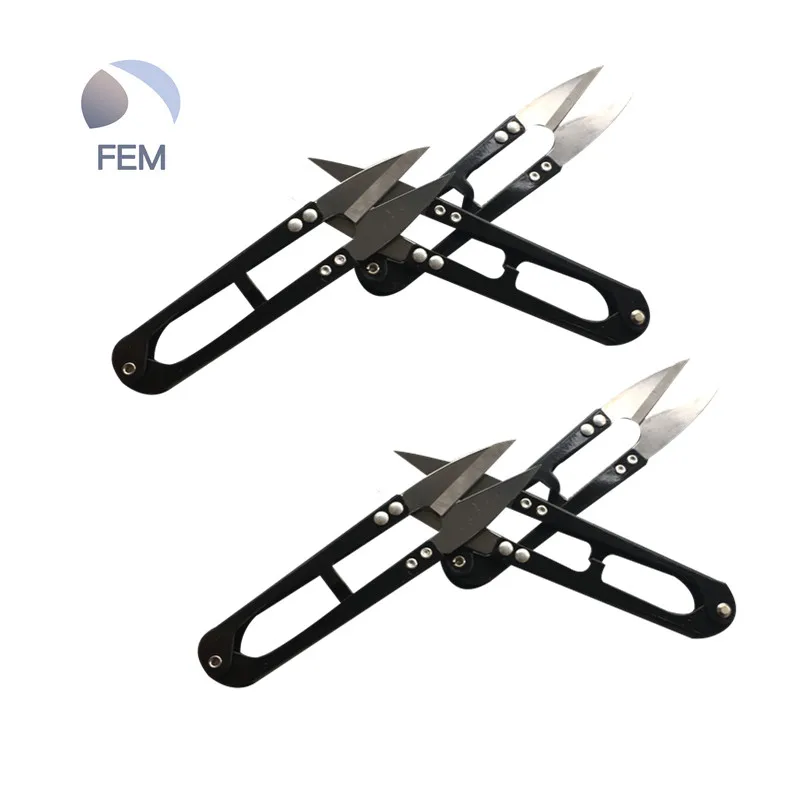 High quality cross stitch scissors U small scissors household thread cut high carbon yarn scissors