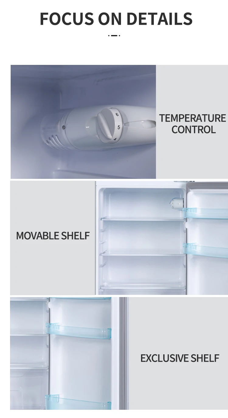 Bcd-138/холодильники двойной двери холодильника бытовой Морозильный шкаф холодильники для дома Нижняя морозильная камера холодильники