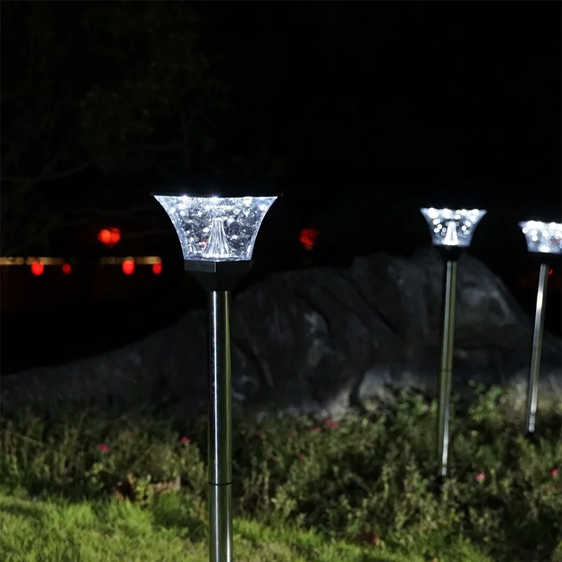 Solar Power Changing Waterproof No Electricity Cost Solar Fence Light Led Solar Camping Lights