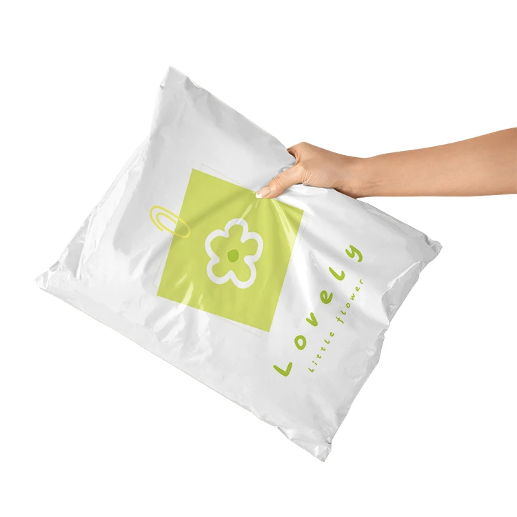 
Custom Self Adhesive Eco Friendly Poly Mailers Clothing Packaging White Mailing Bags Polly Bag 