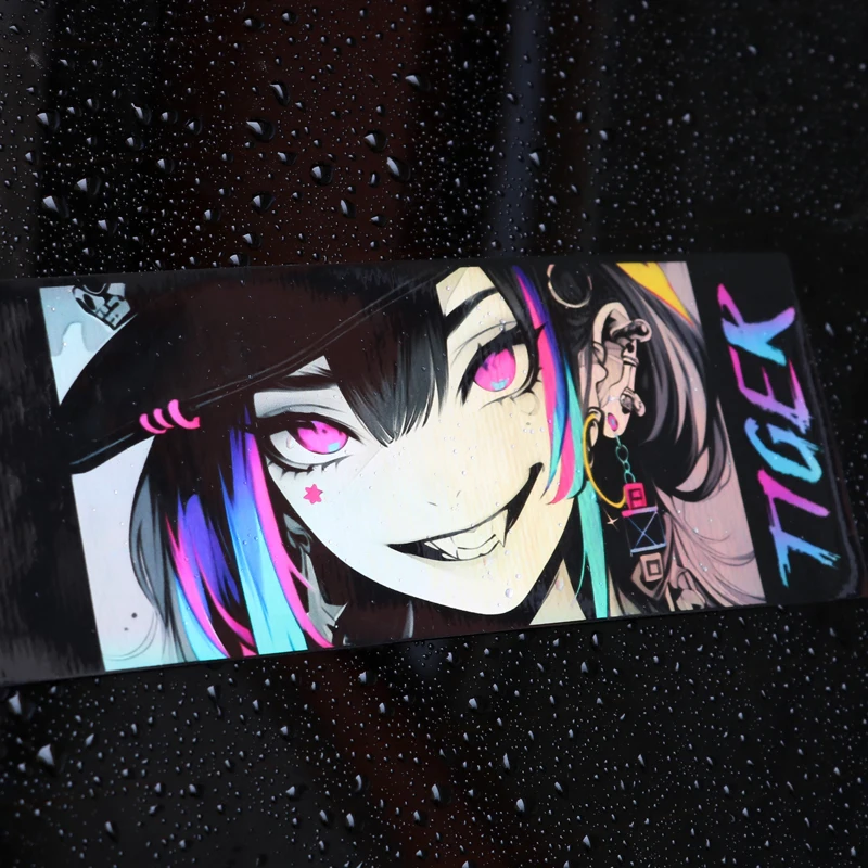 kunshan krell custom jdm stickers custom print sticker car holographic glitter stickers custom printing