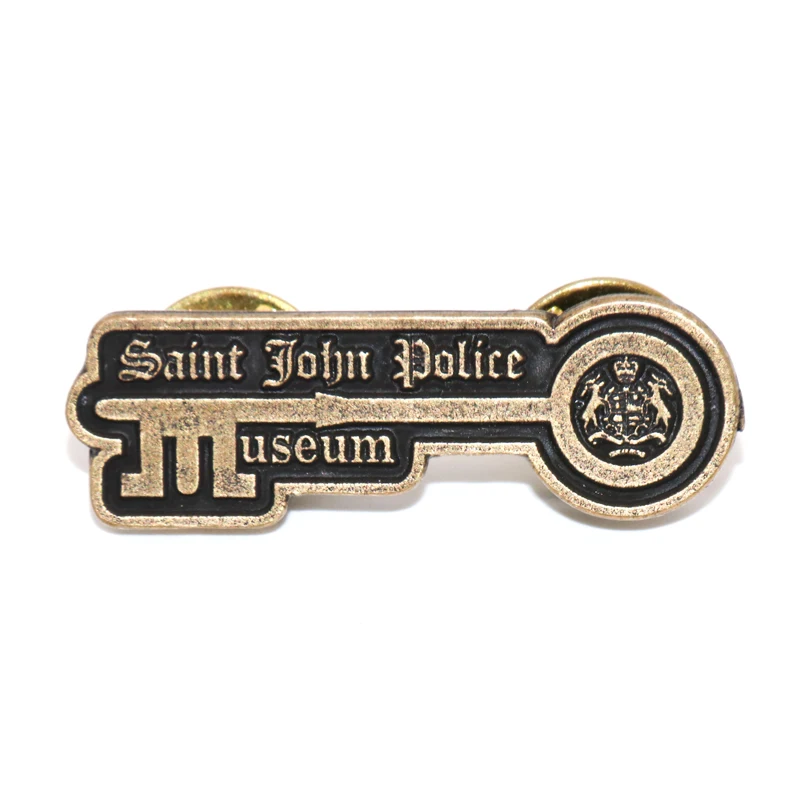 
Security badges metal souvenir name badge enamel custom metal logo badge 