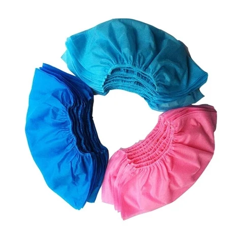 
Top Sale Single Elastic Band Contoured Styling Non Woven Disposable PP Shoe Cover 