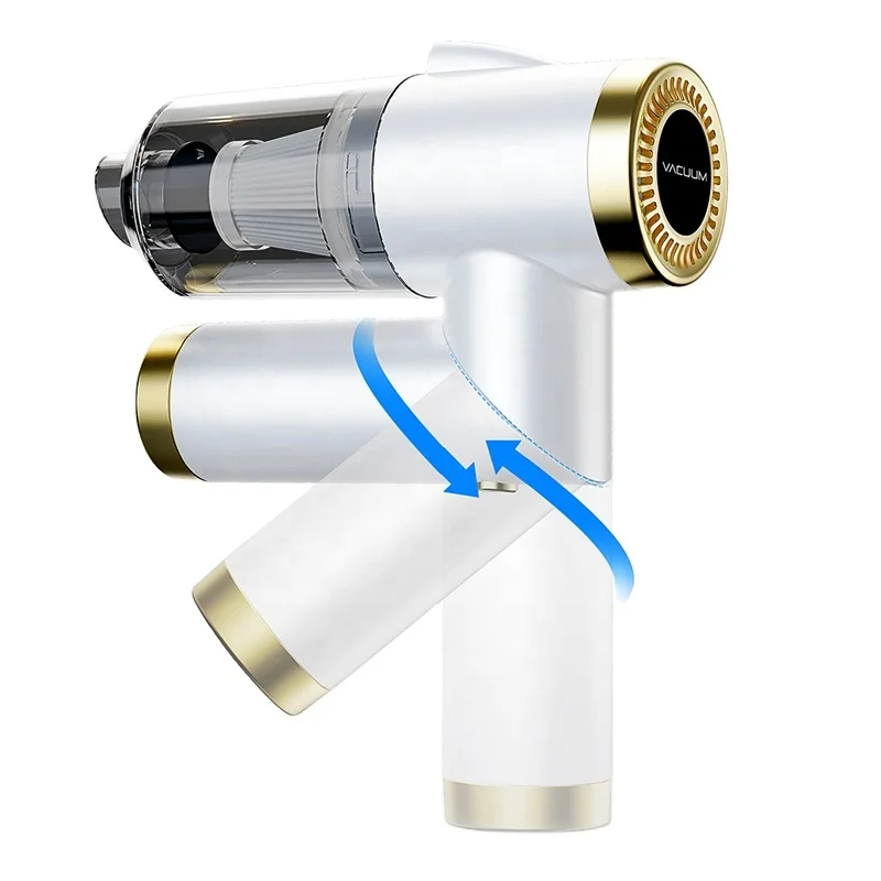 2021 New Technology 9000PA Rechargeable 4000mah Foldable Cordless Vacuum Cleaner Handheld with LED Light Car Vacuum Cleaner