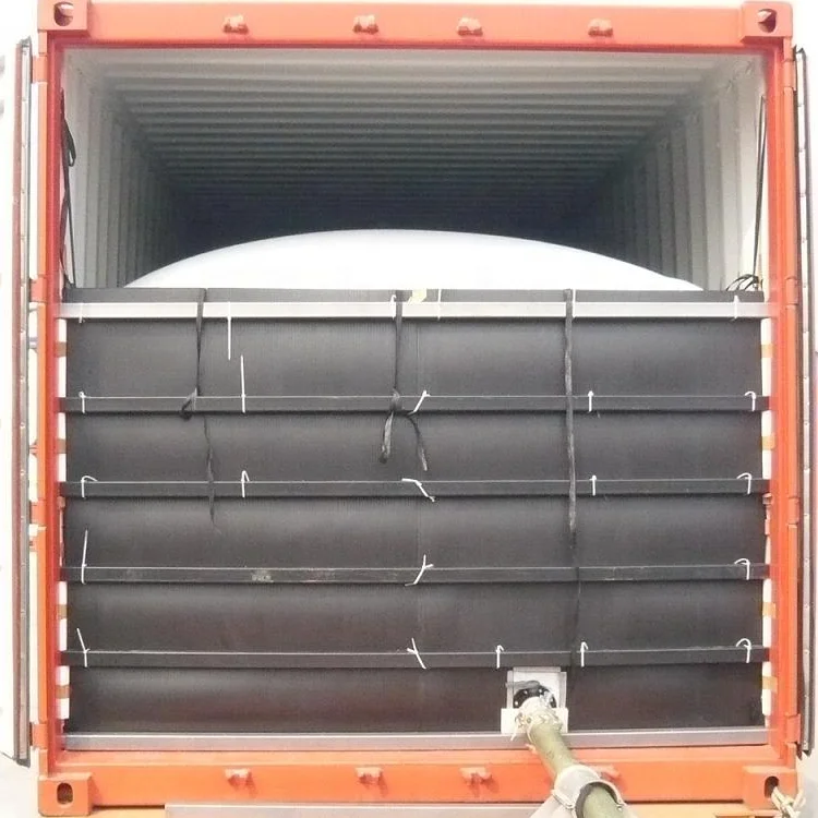 Exported to Peru 20ft container flexitank  for avocado oil refined Sunflower and Vegetable Oil