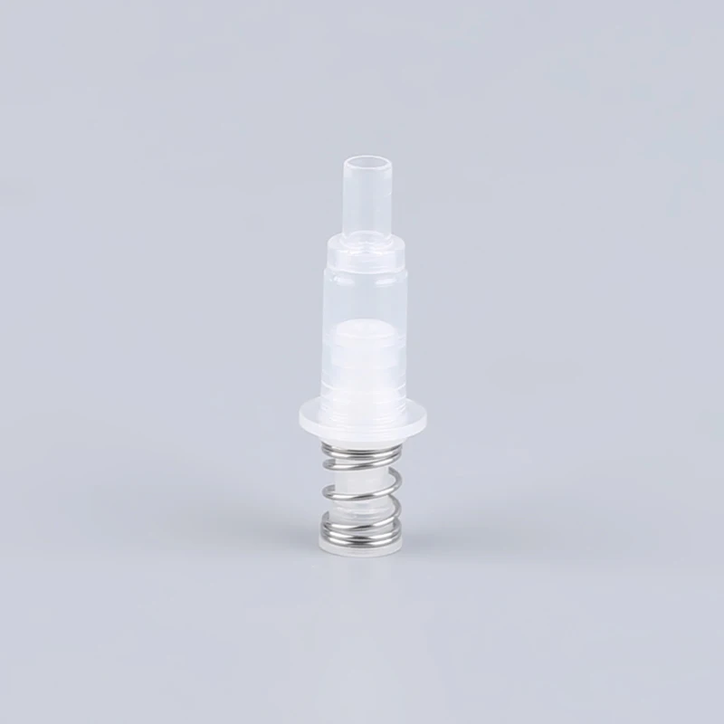 Good sale cosmetic pump core white plastic lotion pump core parts