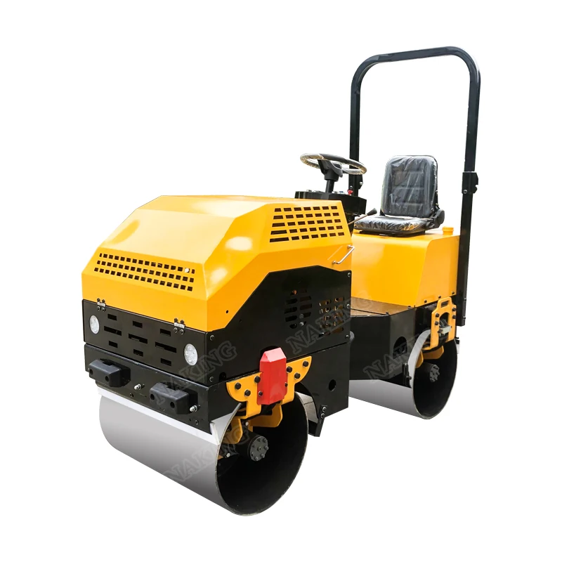 2 Ton Compactor Vibratory Double   Drum Road Roller