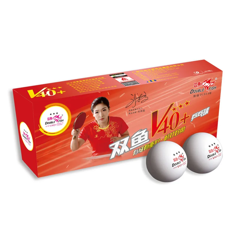 3-Star New Material Double Fish Seam Ball for International Table Tennis Competition Pingpong Balls