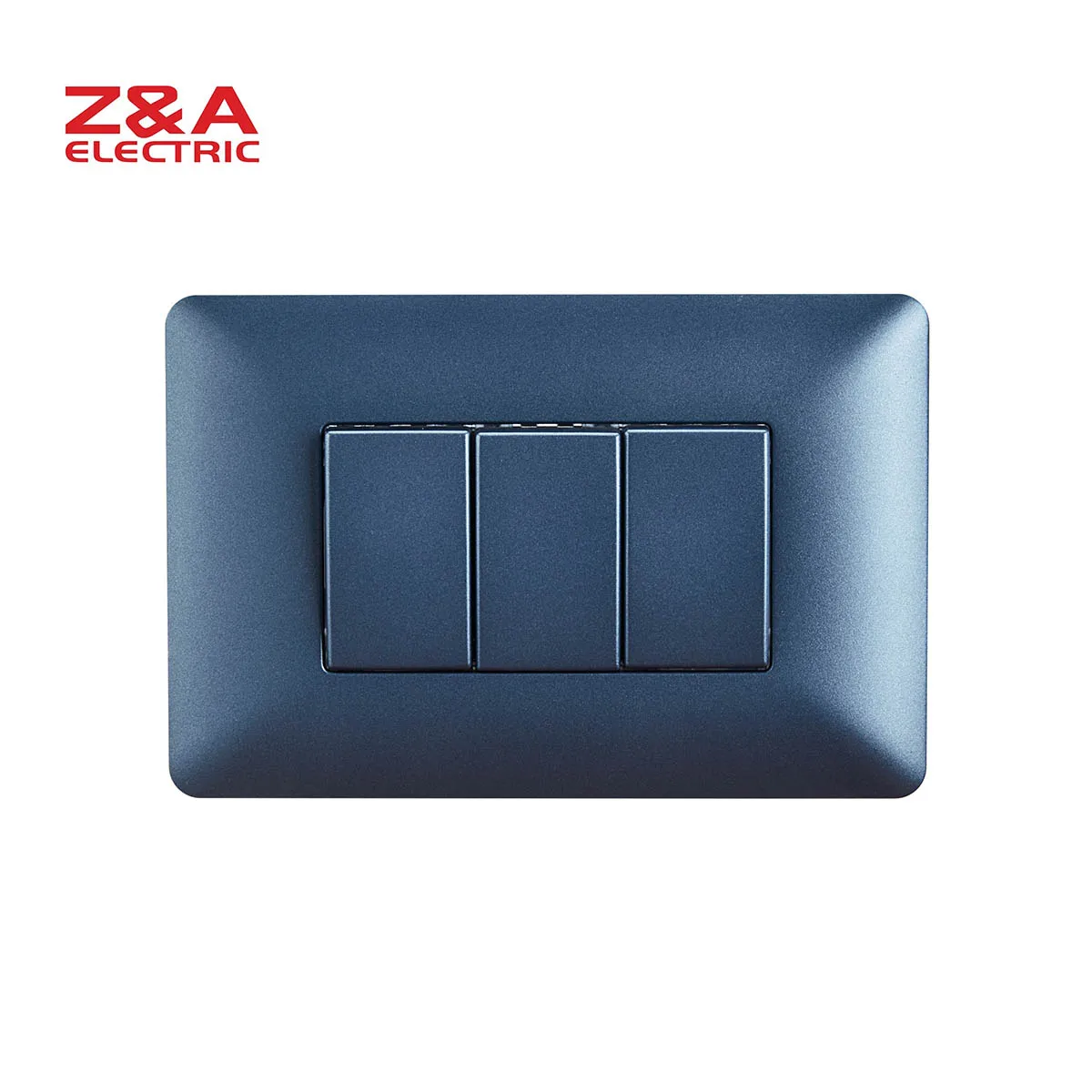 AM2301.FMBU AM Series Full Matte Blue Z&A ZA Electrical  Wall Switch