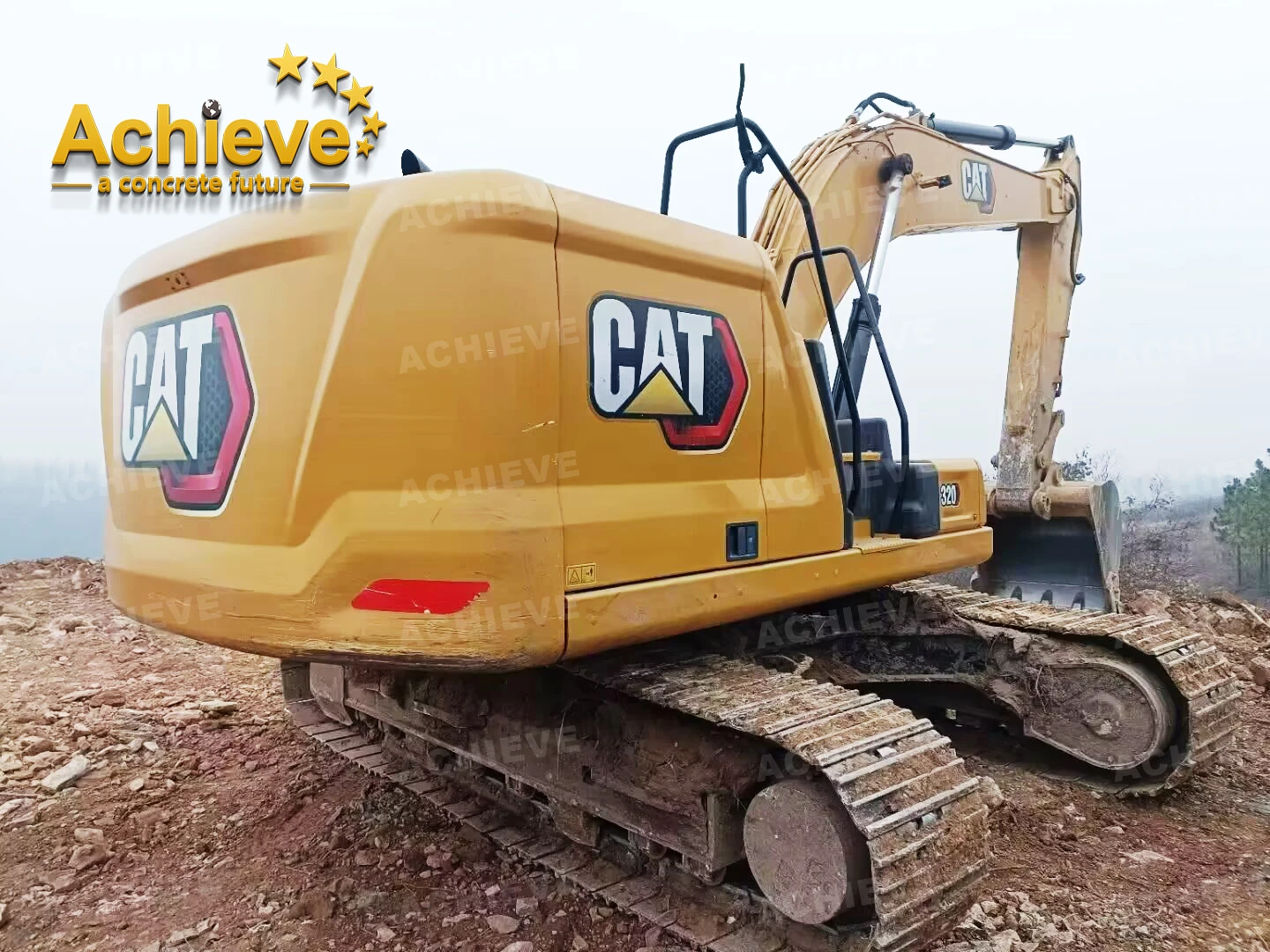 Добиваются использования 320 Cat 175 л.с. (метрическая) Чистая мощность ISO 9249(DIN) новые трендовые средние Гусеничные экскаваторы 2600 ч двигатель насос сердечник двигателя