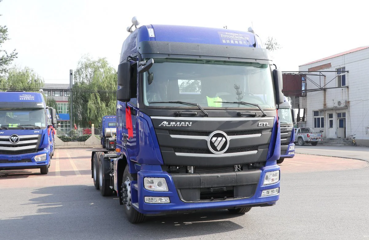 Hot sale High quality Used TRACTOR TRUCK Foton Auman GTL 6x4 430hp Euro3 Euro4 Euro5 Diesel trailer head Heavy Duty Trucks