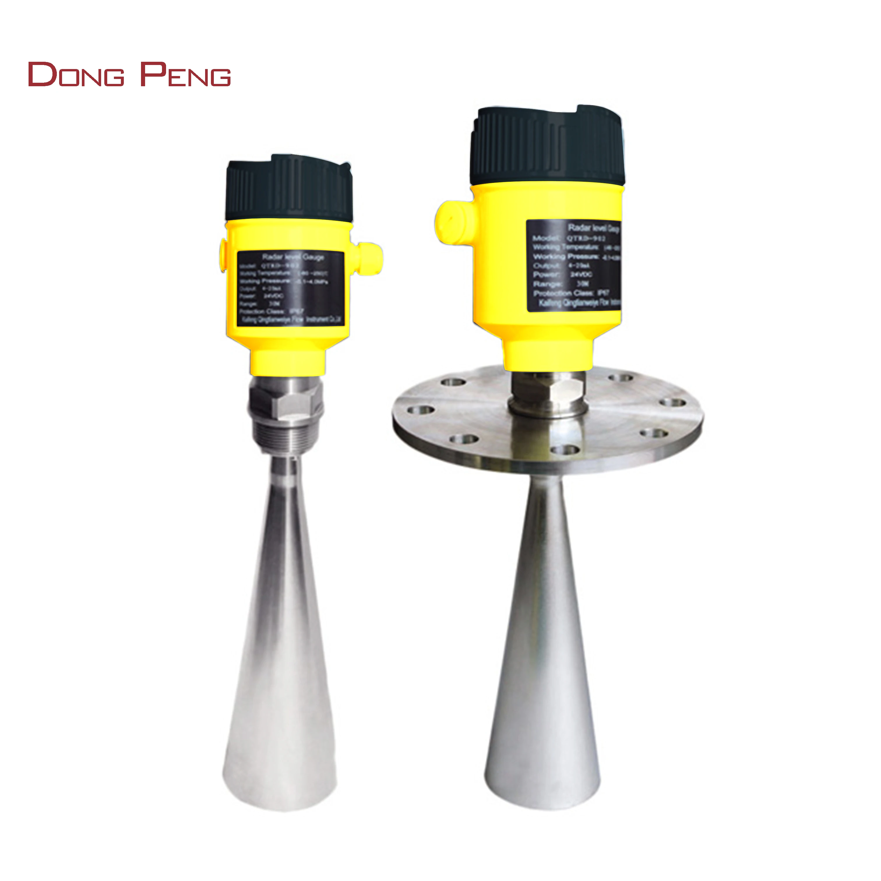 Industrial grade radar water level with 4-20ma level sensor and flow discharge sensor